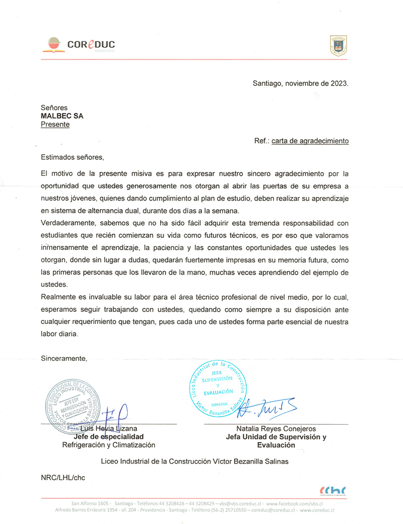 certificado