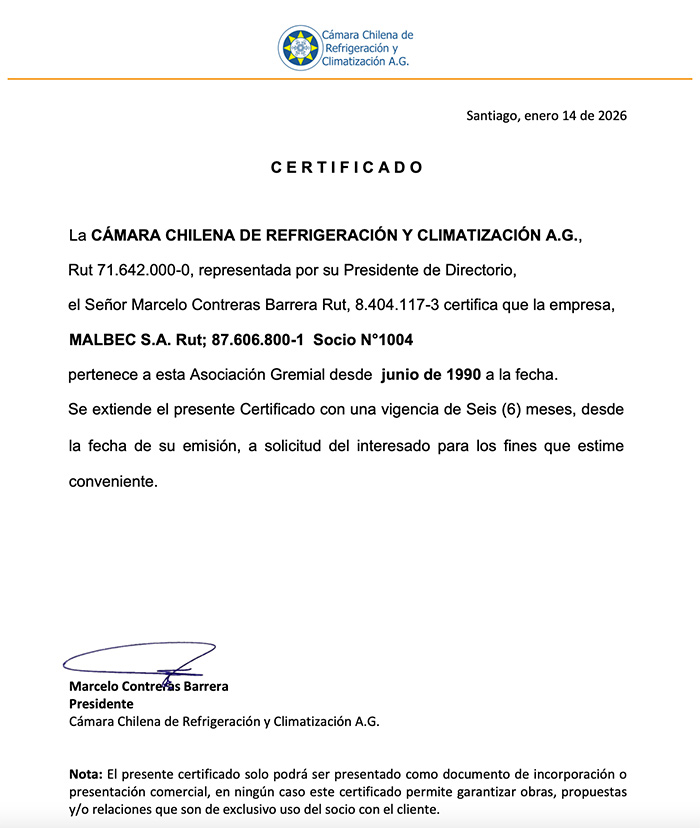 certificado