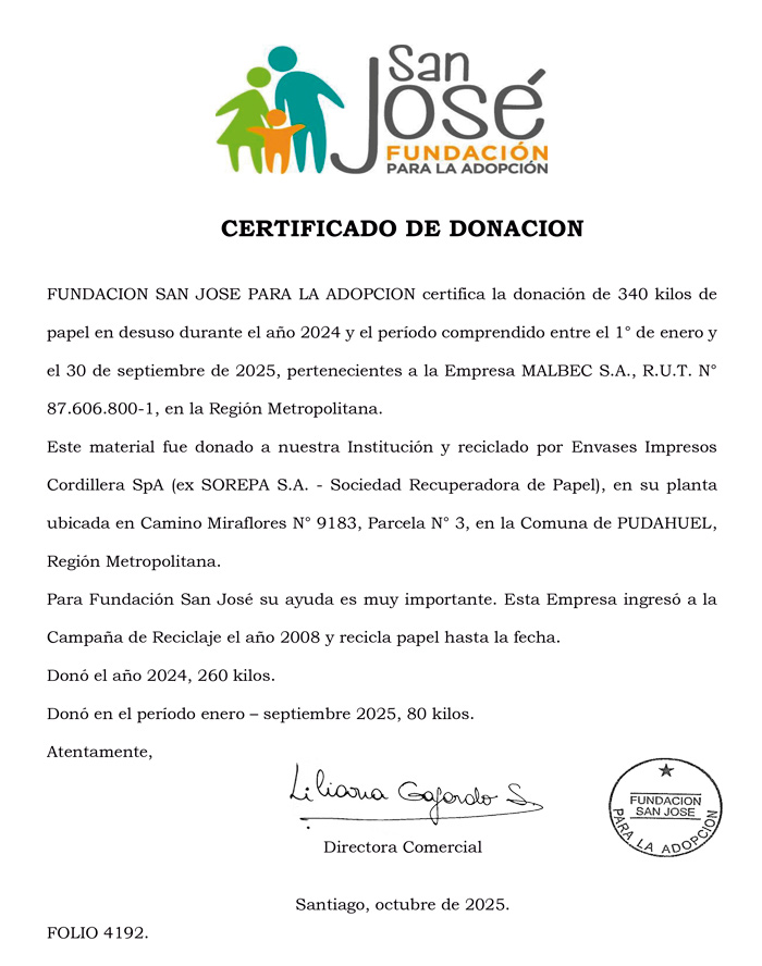 certificado